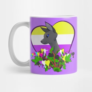 Nonbinary Crowfeather Mug